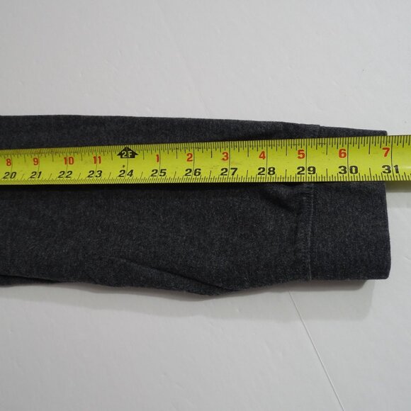 LL Bean Mens Long Sleeve Charcoal Gray Crewneck T-Shirt Size XL Classic Everyday - Picture 7 of 9